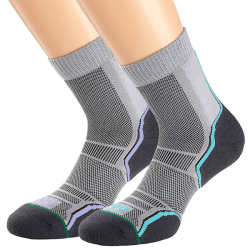 1000 Mile - Women's Trail 21 Single Layer Sock Twin Pack - 2265