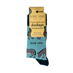 Bare Kind - Save the Donkeys Bamboo Socks