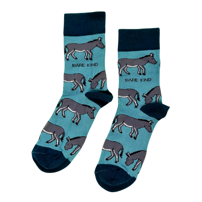 Bare Kind - Save the Donkeys Bamboo Socks Bare Kind - Save the Donkeys Bamboo Socks