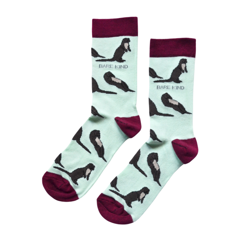Bare Kind - Save the Otters Bamboo Socks Bare Kind - Save the Otters Bamboo Socks